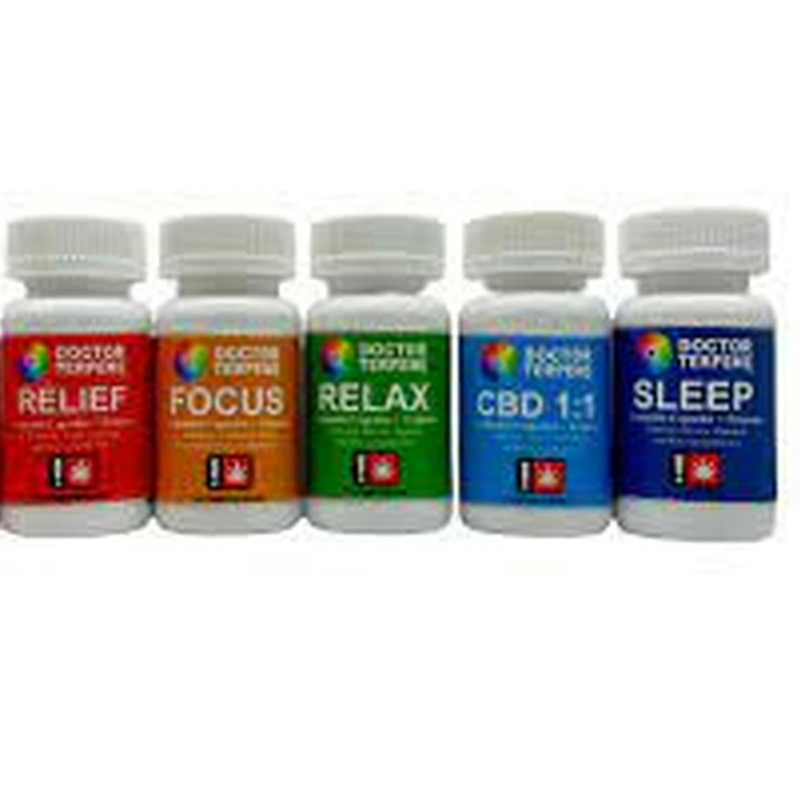 Doctor Terpene- 1:1 Capsules (CBD:THC) (H)